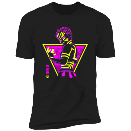 T-Shirts Black / X-Small Retro Demon Villain Men's Premium T-Shirt