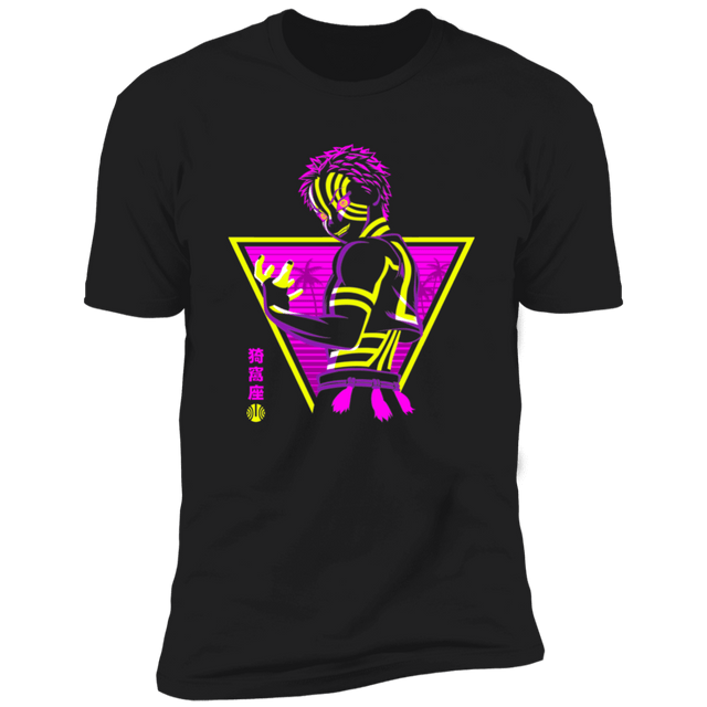 T-Shirts Black / X-Small Retro Demon Villain Men's Premium T-Shirt