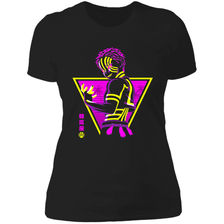 T-Shirts Black / X-Small Retro Demon Villain Women's Premium T-Shirt