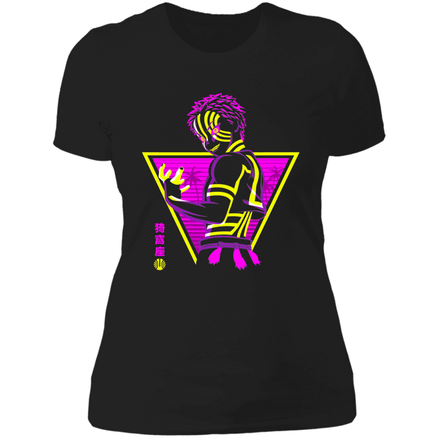 T-Shirts Black / X-Small Retro Demon Villain Women's Premium T-Shirt