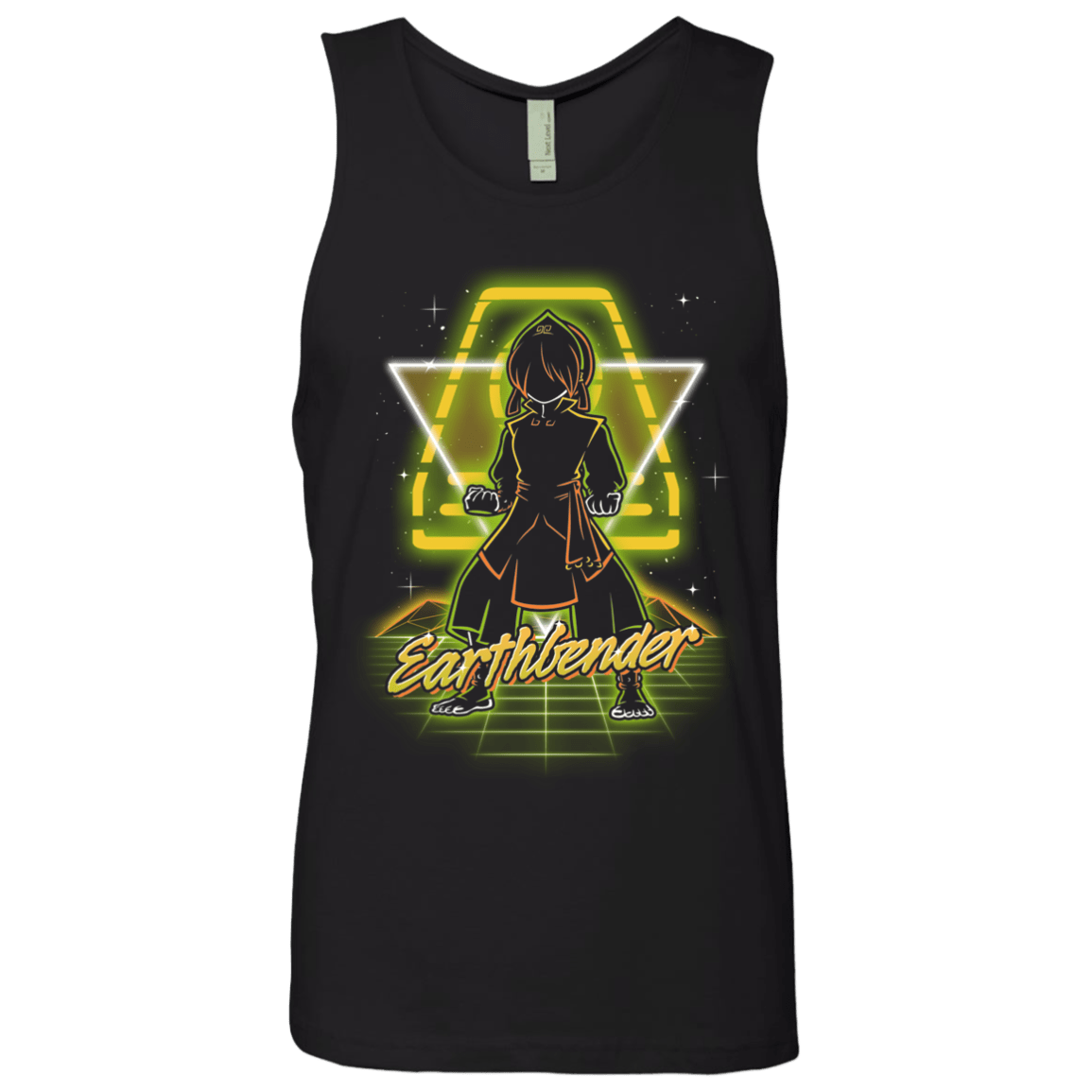 Retro Earthbender Men's Premium Tank Top