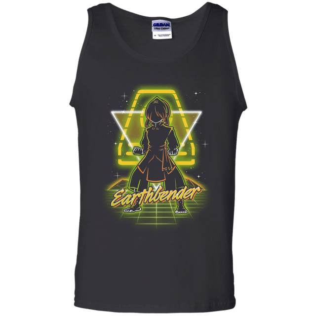 T-Shirts Black / S Retro Earthbender Men's Tank Top