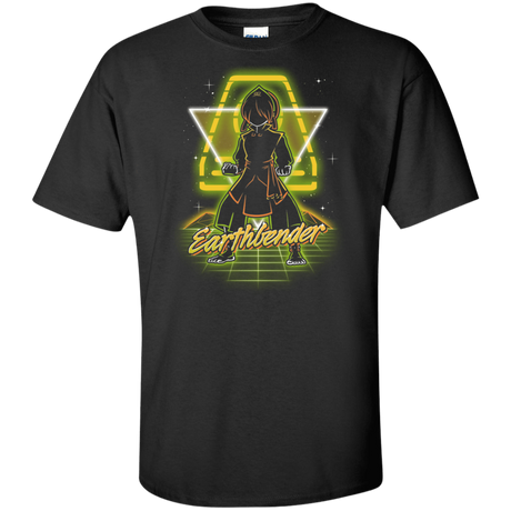 T-Shirts Black / XLT Retro Earthbender Tall T-Shirt