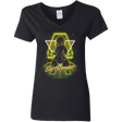 T-Shirts Black / S Retro Earthbender Women's V-Neck T-Shirt