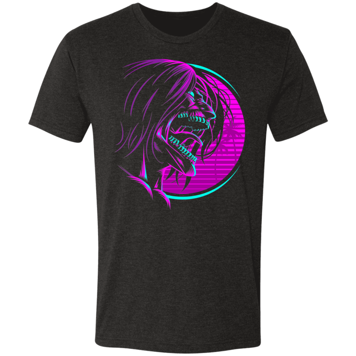 T-Shirts Vintage Black / S Retro Eren Men's Triblend T-Shirt