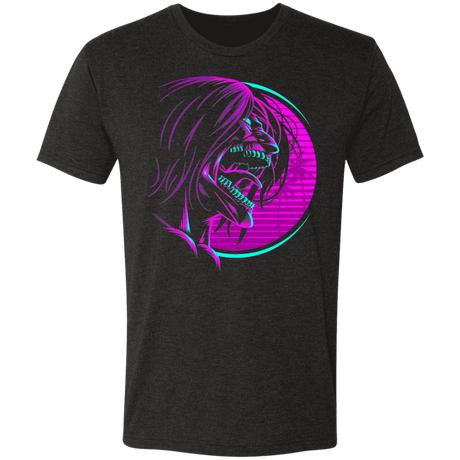 T-Shirts Vintage Black / S Retro Eren Men's Triblend T-Shirt