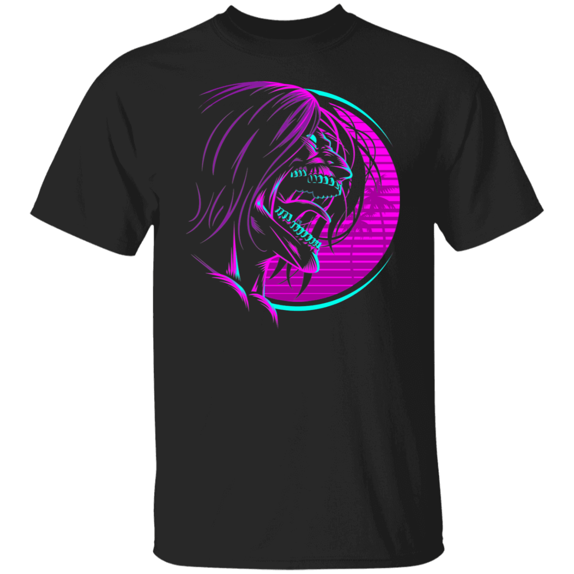 T-Shirts Black / S Retro Eren T-Shirt