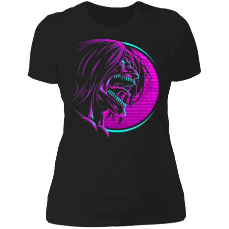 T-Shirts Black / X-Small Retro Eren Women's Premium T-Shirt