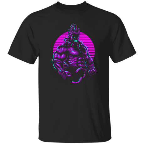 T-Shirts Black / S Retro Evil fighter T-Shirt