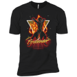 T-Shirts Black / YXS Retro Firebender Boys Premium T-Shirt