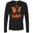 T-Shirts Black / S Retro Firebender Men's Premium Long Sleeve