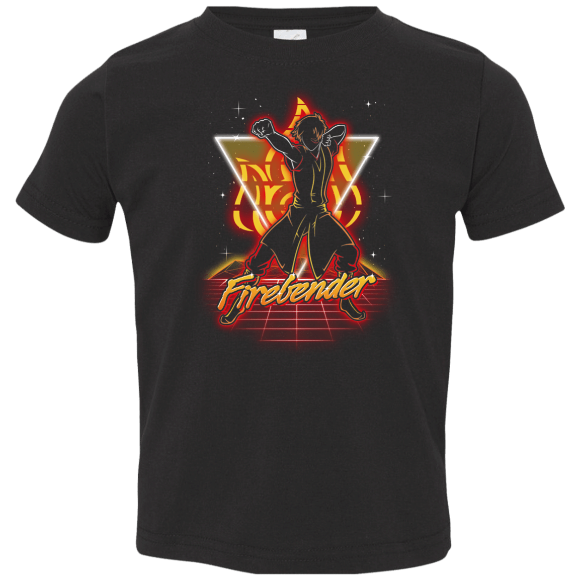 Retro Firebender Toddler Premium T-Shirt