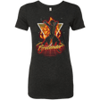 T-Shirts Vintage Black / S Retro Firebender Women's Triblend T-Shirt