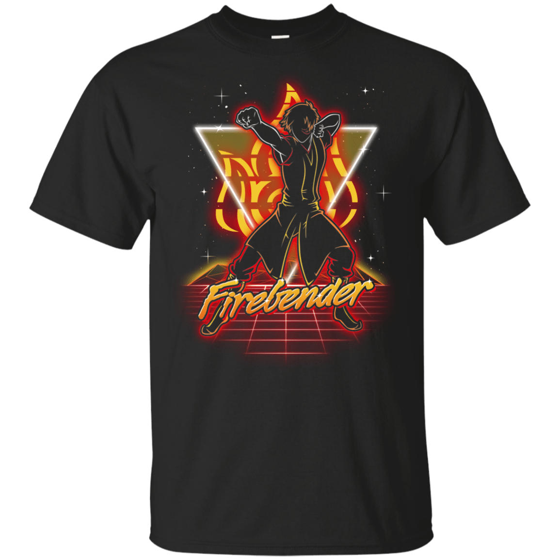 Retro Firebender Youth T-Shirt