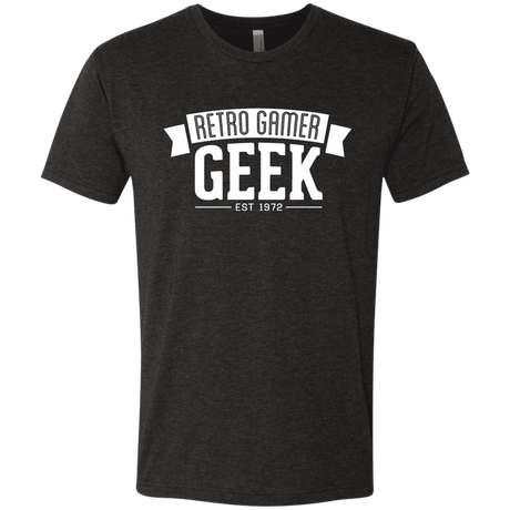 T-Shirts Vintage Black / S Retro Gamer Geek Men's Triblend T-Shirt