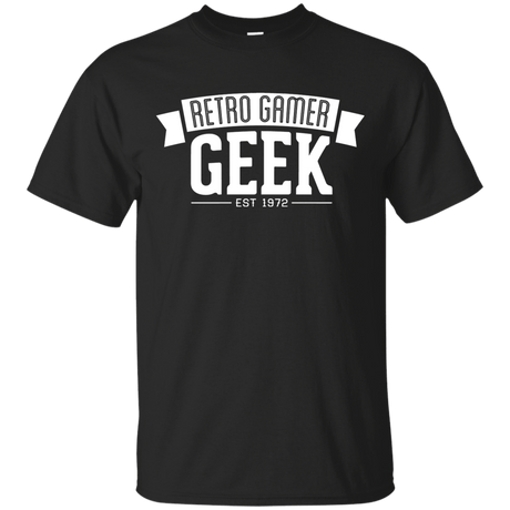T-Shirts Black / S Retro Gamer Geek T-Shirt