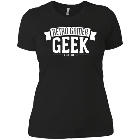 T-Shirts Black / X-Small Retro Gamer Geek Women's Premium T-Shirt