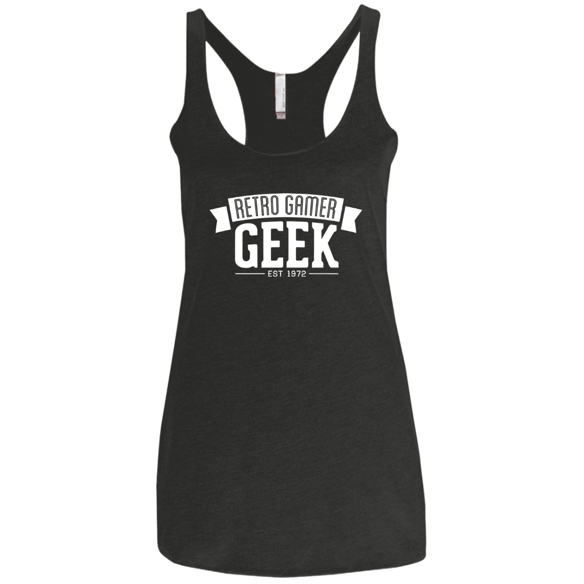 Retro Gamer Geek Women's Triblend Racerback Tank