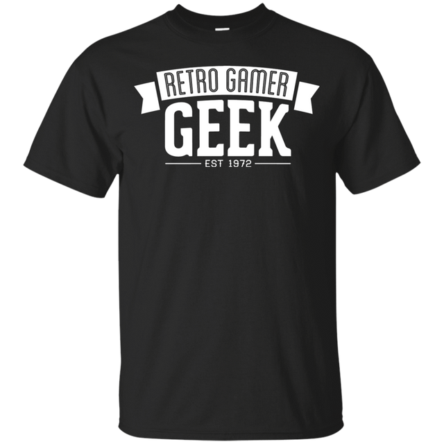 T-Shirts Black / YXS Retro Gamer Geek Youth T-Shirt