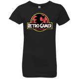 T-Shirts Black / YXS Retro Gamer Girls Premium T-Shirt