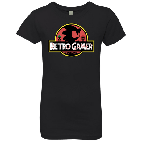 T-Shirts Black / YXS Retro Gamer Girls Premium T-Shirt