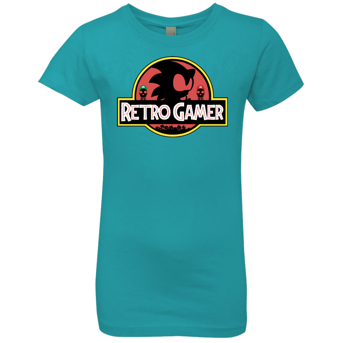 Retro Gamer Girls Premium T-Shirt