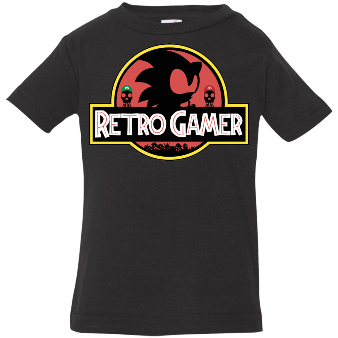 T-Shirts Black / 6 Months Retro Gamer Infant Premium T-Shirt
