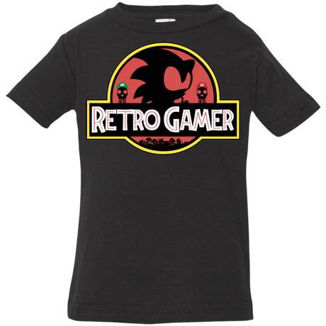 T-Shirts Black / 6 Months Retro Gamer Infant Premium T-Shirt