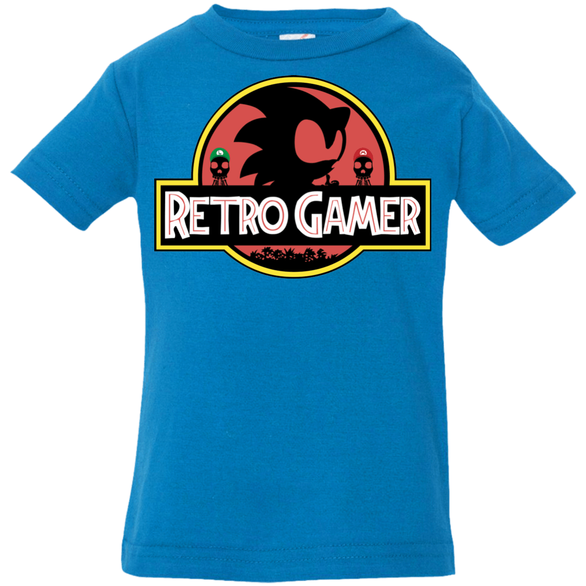 T-Shirts Cobalt / 6 Months Retro Gamer Infant Premium T-Shirt