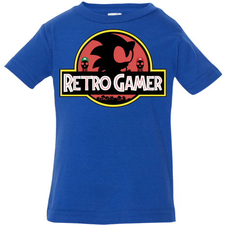 T-Shirts Royal / 6 Months Retro Gamer Infant Premium T-Shirt