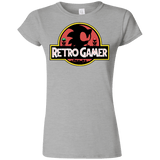 T-Shirts Sport Grey / S Retro Gamer Junior Slimmer-Fit T-Shirt