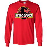 Retro Gamer Men's Long Sleeve T-Shirt