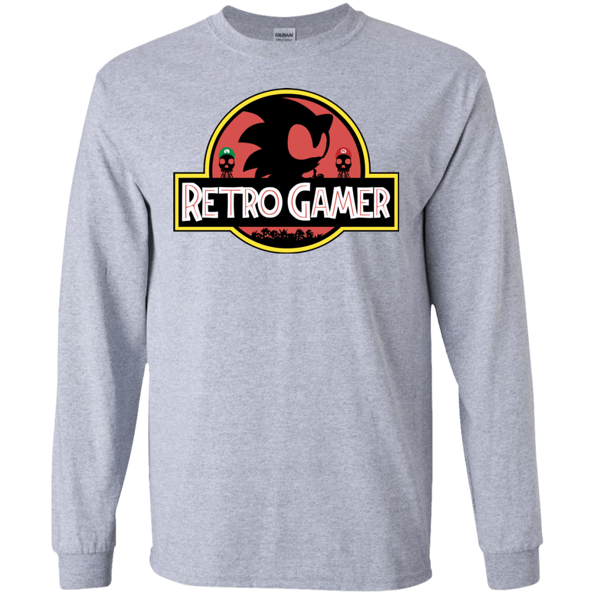 Retro Gamer Men's Long Sleeve T-Shirt