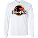 Retro Gamer Men's Long Sleeve T-Shirt