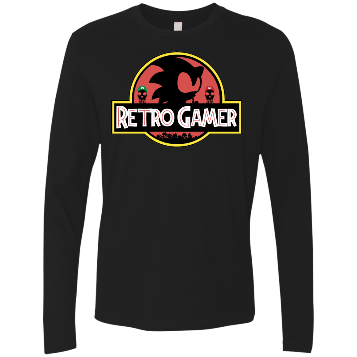 Retro Gamer Men's Premium Long Sleeve
