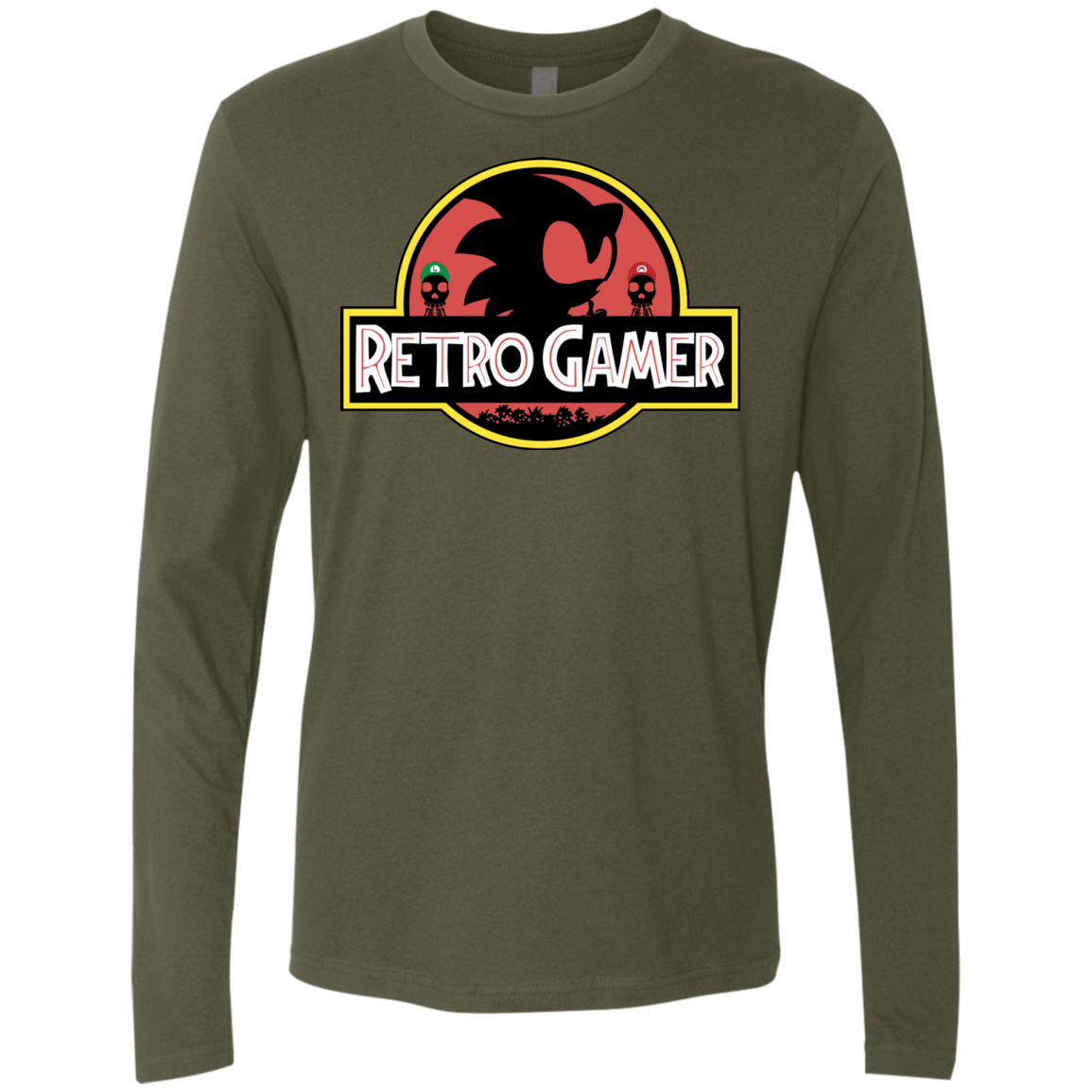 Retro Gamer Men's Premium Long Sleeve