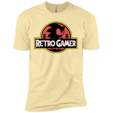 T-Shirts Banana Cream / X-Small Retro Gamer Men's Premium T-Shirt