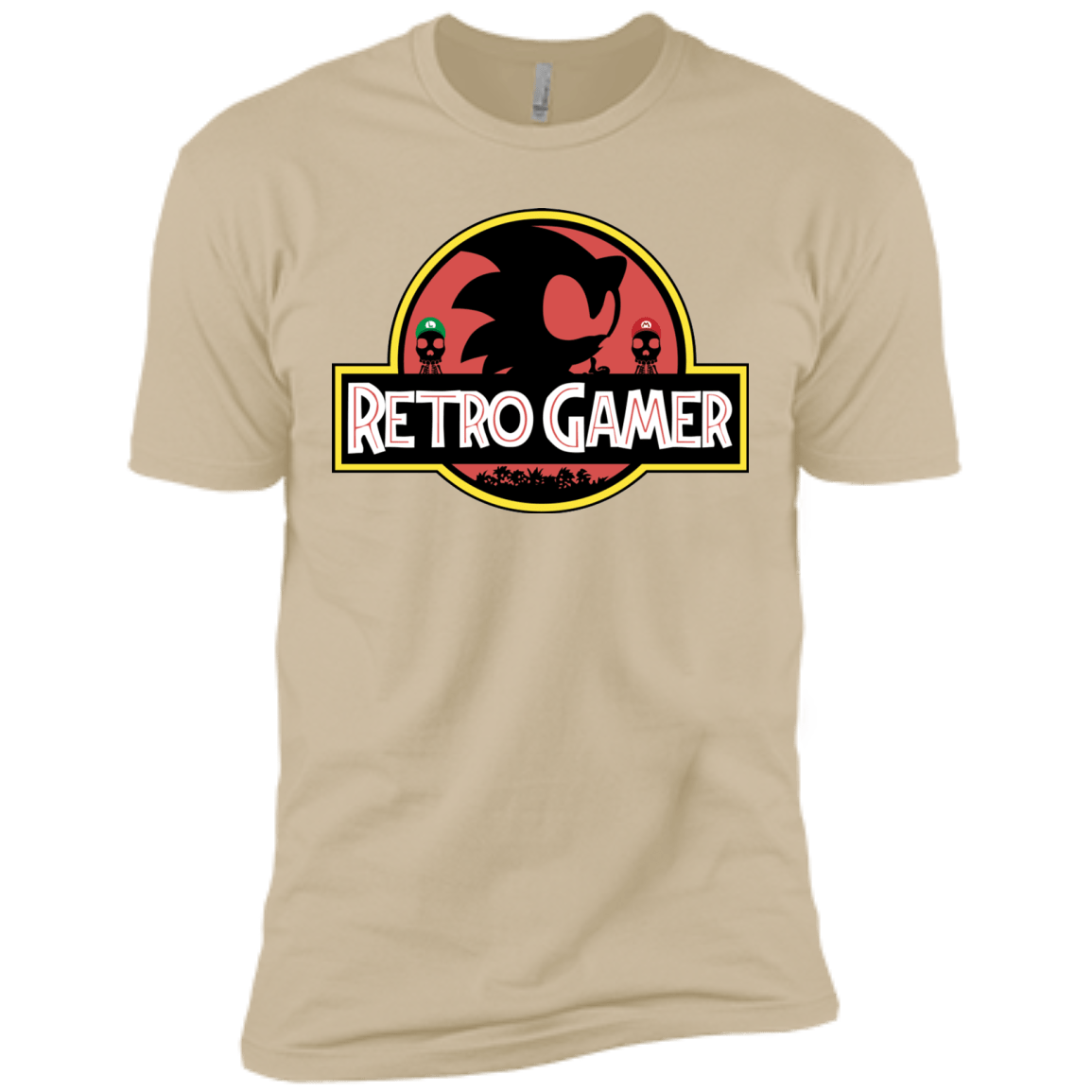 T-Shirts Sand / X-Small Retro Gamer Men's Premium T-Shirt
