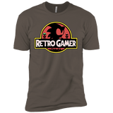 T-Shirts Warm Grey / X-Small Retro Gamer Men's Premium T-Shirt
