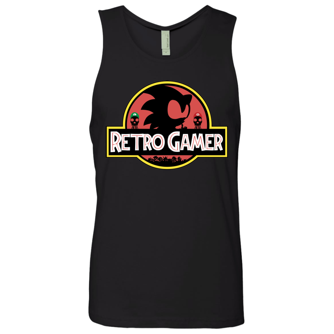 T-Shirts Black / S Retro Gamer Men's Premium Tank Top