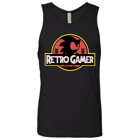 T-Shirts Black / S Retro Gamer Men's Premium Tank Top