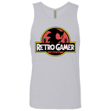 T-Shirts Heather Grey / S Retro Gamer Men's Premium Tank Top