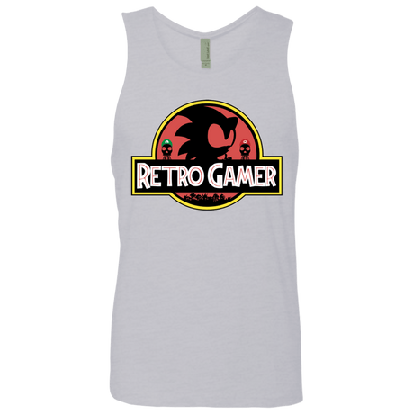 T-Shirts Heather Grey / S Retro Gamer Men's Premium Tank Top