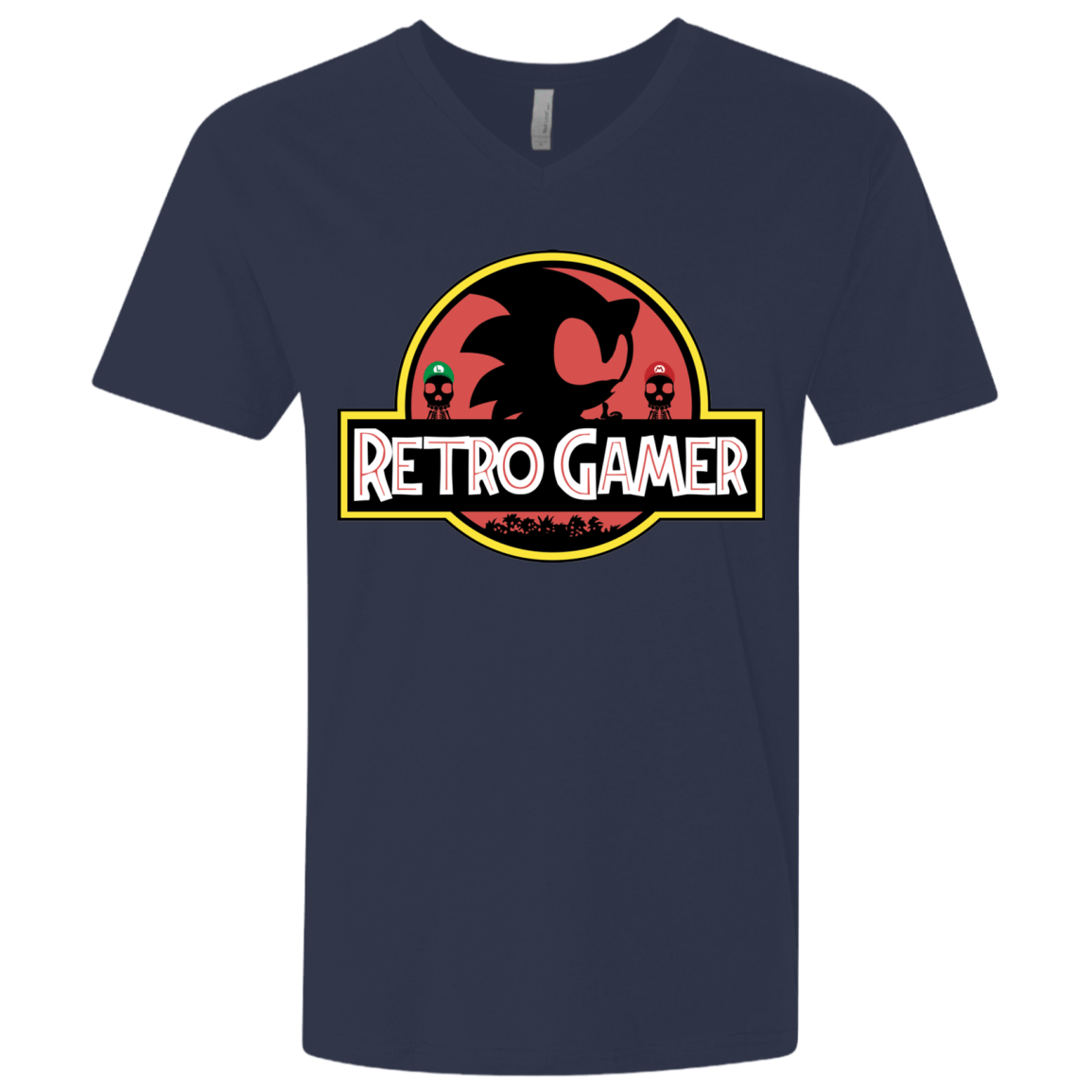Retro Gamer Men's Premium V-Neck