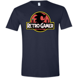 T-Shirts Navy / X-Small Retro Gamer Men's Semi-Fitted Softstyle