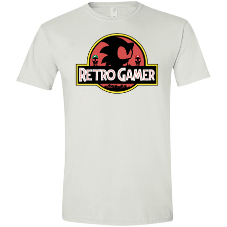 T-Shirts White / X-Small Retro Gamer Men's Semi-Fitted Softstyle