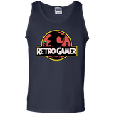 T-Shirts Navy / S Retro Gamer Men's Tank Top