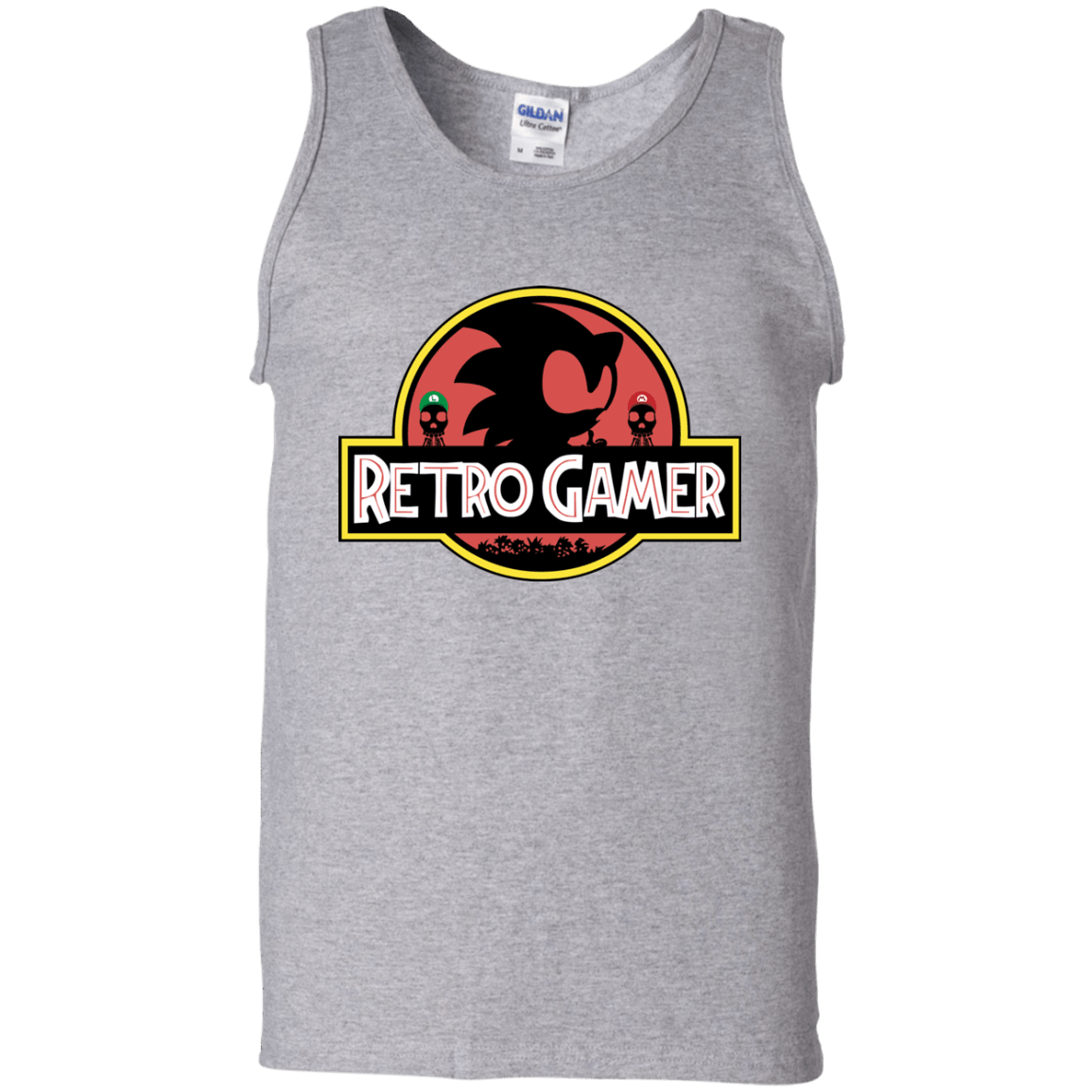 T-Shirts Sport Grey / S Retro Gamer Men's Tank Top