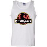 T-Shirts White / S Retro Gamer Men's Tank Top