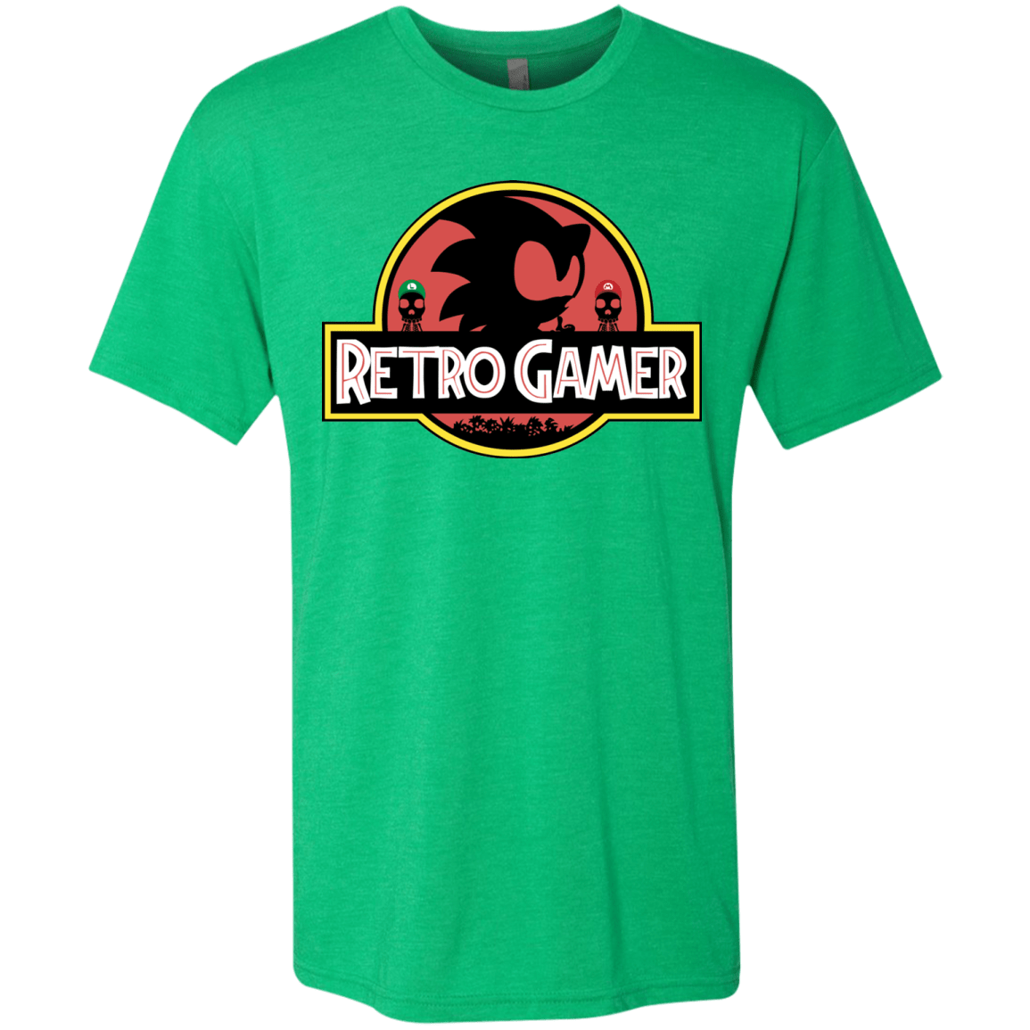 T-Shirts Envy / S Retro Gamer Men's Triblend T-Shirt